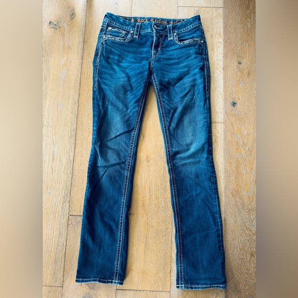 Rock Revival Deeka Straight jeans women’s 27 - Picture 2 of 8